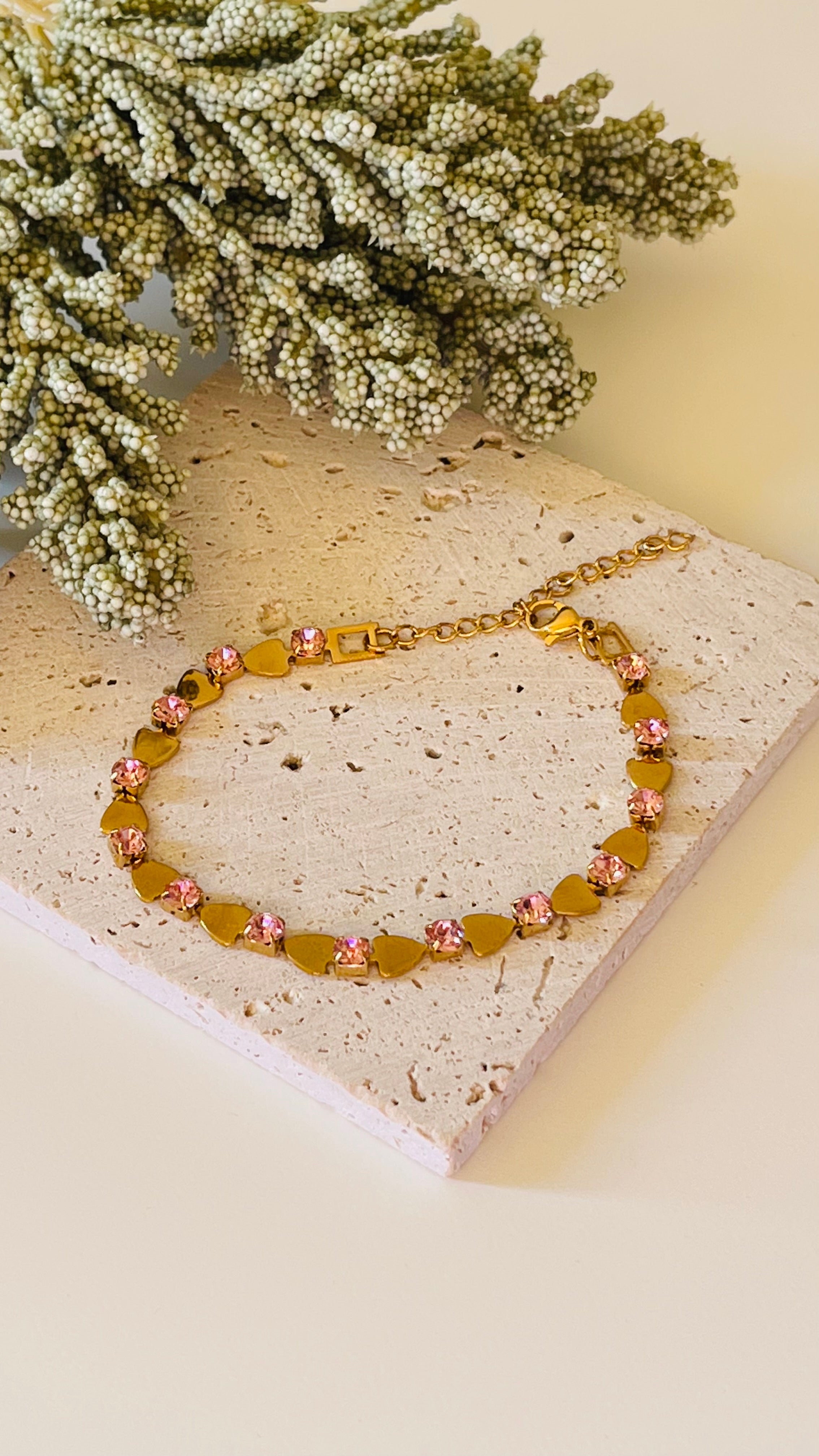 Pulseira Begónia 🌸