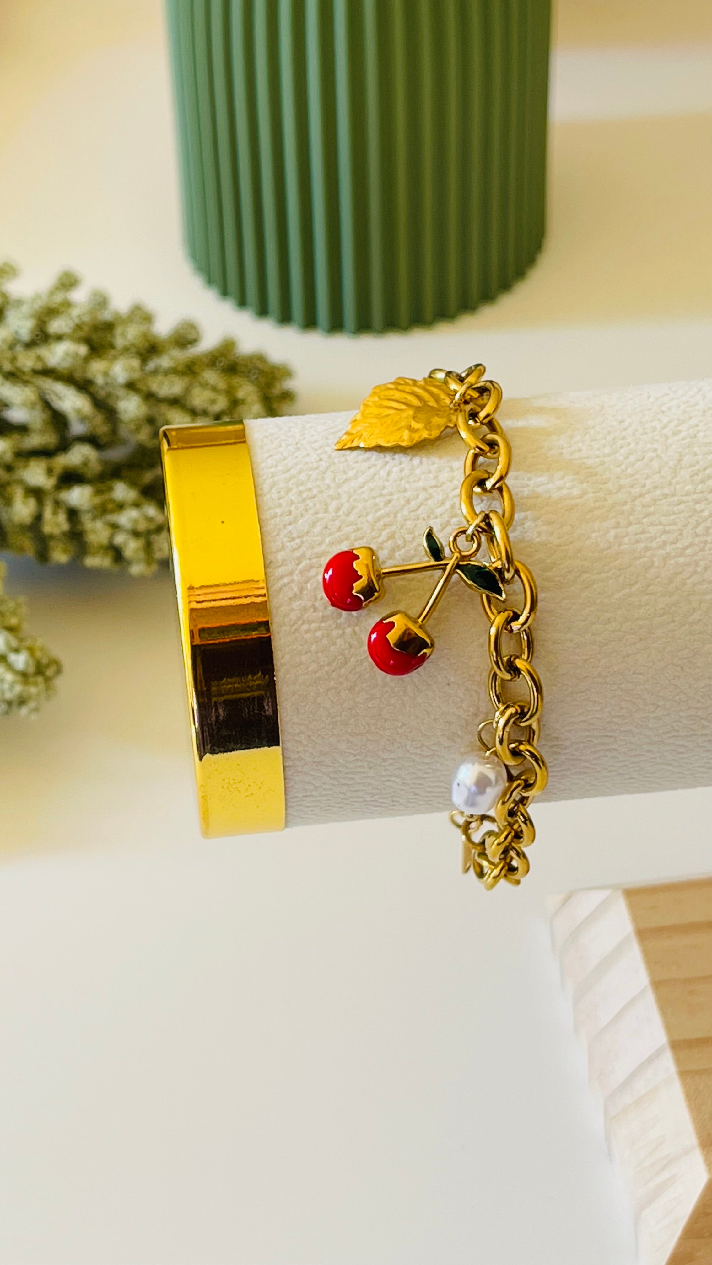 Pulseira Gazânia 🌸